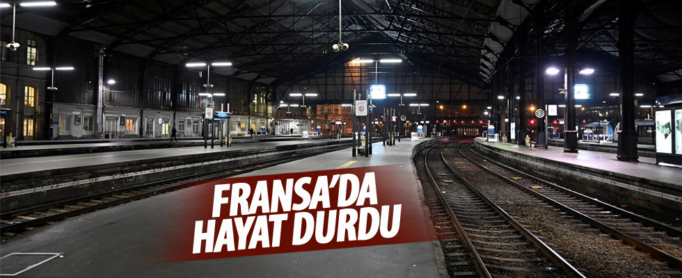 Fransa'da emeklilik reformuna karşı grev ve protestolar başladı