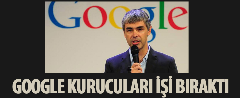 Google kurucuları işi bıraktı
