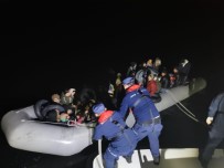 DOĞANBEY - İzmir'de 38'İ Çocuk 75 Düzensiz Göçmen Yakalandı