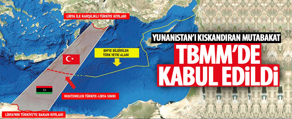 Libya Mutabakatı Meclis'te kabul edildi