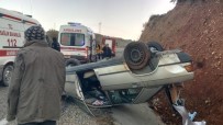 ADALA - Manisa'da Otomobil Takla Attı, 2 Kişi Ölümden Döndü