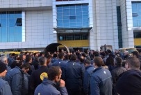 PROTESTO - Posta Dağıtım Merkezi Çalışanları Eylemde