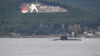 ÇANAKKALE BOĞAZı - Rus Denizaltısı Çanakkale Boğazı'ndan Geçti