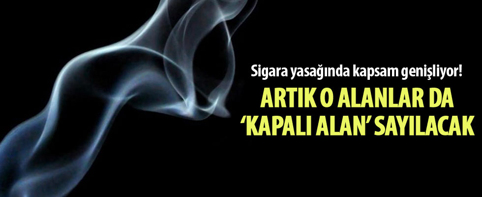 Sigara yasağında kapsam genişliyor: Açılır kapanır alanlar da artık 'kapalı alan' sayılacak