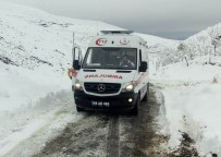 BEYDAĞı - Kar Nedeniyle Ulaşılamayan Hastanın Yardımına Karla Mücadele Ekipleri Yetişti
