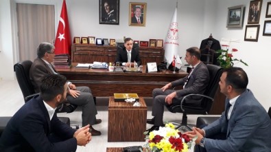 MHP'den Sağlık Müdürü Tekin'e Hayırlı Olsun Ziyareti