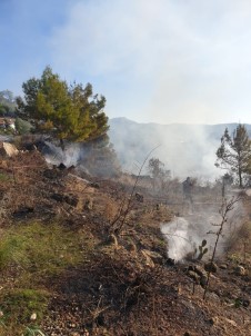 Antalya'da Kırsal Alanda Yangın