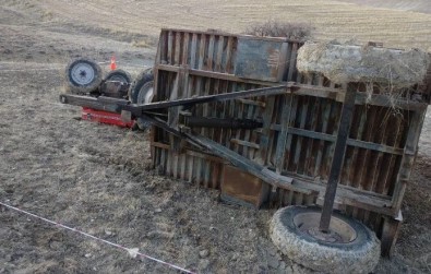 Elazığ'da Traktör Devrildi Açıklaması 1 Ölü