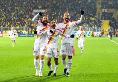 Süper Lig Açıklaması MKE Ankaragücü Açıklaması 1 - Göztepe Açıklaması 1 (İlk Yarı)
