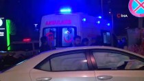 TRAFİK IŞIĞI - Başkentte Bir Otomobil Polis Aracına Çarptı Açıklaması 2'Si Polis 3 Yaralı