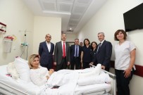 ŞAHINBEY ARAŞTıRMA VE UYGULAMA HASTANESI - Tahmazoğlu'ndan Hastalara Moral Ziyareti
