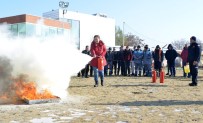 İŞ GÜVENLİĞİ KANUNU - Tepebaşı Personeline Yangın Eğitimi