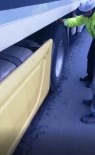KIŞ LASTİĞİ - Trafik Polislerinden Kış Lastiği Uygulaması