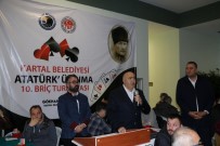 SATRANÇ TURNUVASI - Atatürk'ü Anma 10. Briç Turnuvası Kartal'da Gerçekleştirildi