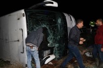 Erzincan'da Yolcu Otobüsü Şarampole Uçtu Açıklaması 20 Yaralı Haberi