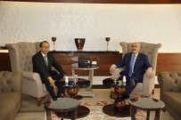 TÜRKLER - Japonya Başkonsolosu Nishimaki, Vali Köşger'i Ziyaret Etti