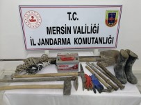 KAÇAK KAZI - Kaçak Kazı Yapan 4 Kişi Suçüstü Yakalandı