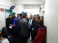 SAĞLIK HİZMETİ - Müdür Sünnetçioğlu, Hastane İnşaatında İncelemede Bulundu