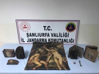 ŞANLIURFA - Şanlıurfa'da Ceylan Derisine Yapılmış Tarihi Tablo Ele Geçirildi
