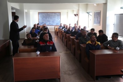 Belediye Personeline İş Güvenliği Eğitimi Verildi