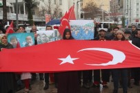 UYGUR TÜRKÜ - Doğu Türkistan'daki Çin Zulmü Elazığ'da Protesto Edildi