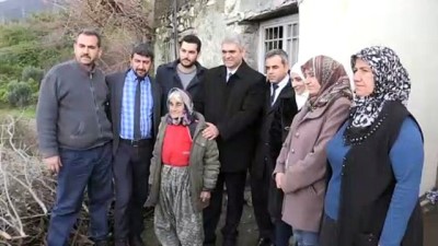 Yıllardır Zorlu Hayat Yaşayan Yaşlı Kadına Devlet Sahip Çıktı