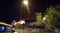 Adana'da Fabrikada Yangın