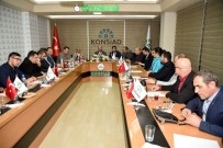 İHRACAT RAKAMLARI - Başkan Pekyatırmacı Adamlarıyla Bir Araya Geldi