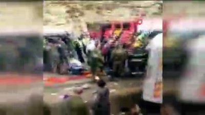 Batı Şeria'da Otobüs Kazası Açıklaması 2 Ölü, 41 Yaralı