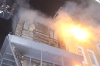 Beşiktaş'ta Kullanılmayan Binada Yangın Korku Yaşattı