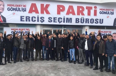 Erciş'te 'Cumhur İttifakı' İçin Tek Yürek