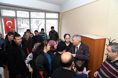 Görme Engelliler Derneğinden Başkan Günaydın'a Teşekkür