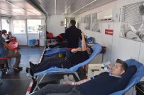 ÇANAKKALE 18 MART - Aliağa'da Kızılay'ın Kan Bağışına Yoğun İlgi