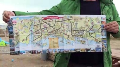Antalya'da Turistler İçin 'Eğlenceli Harita'