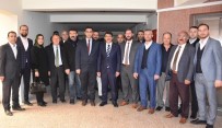MUSTAFA ZEYBEK - Başkan Çelik'ten Hak-İş Ve Türk-İş'e Ziyaret