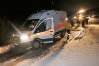 KERVANSARAY - Kardan Yolu Kapanan Köyde Hasta Kurtarma Operasyonu