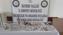 MADALYON - Kayseri'de 167 Parça Tarihi Eser Ele Geçirildi