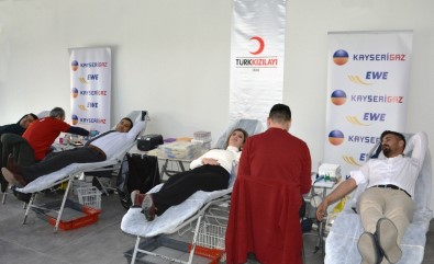 Kayserigaz'dan Kan Bağışı Kampanyası