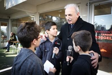 Küçük Muhabirlerden Başkan Adayı İsmet Yıldırım'a Soru Yağmuru