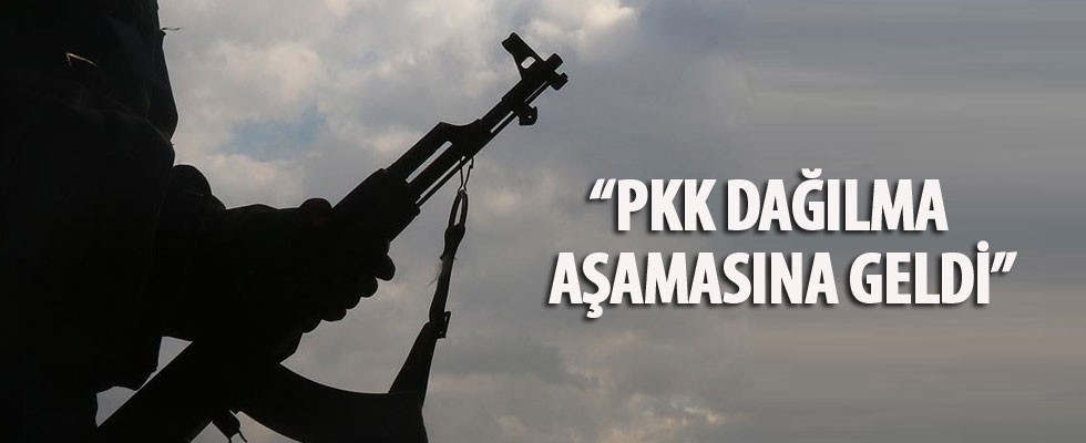 'PKK dağılma aşamasına gelmiştir'