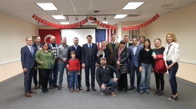 YTB Başkanı Eren, Chicago'da Türklerle Bir Araya Geldi