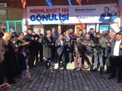 Akseki Cevizli'de AK Parti SKM Açıldı