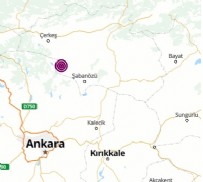 DEPREM ANI - Çankiri Orta'da deprem oldu! 4.7 ile sallandı