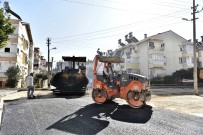 KARACAOĞLAN - Etiler'de Asfalt Çalışması Başladı