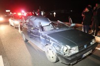 Otomobil Tıra Arkadan Çarptı Açıklaması 1 Yaralı