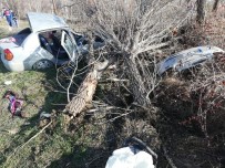 YAŞAR YıLMAZ - Sungurlu'da Trafik Kazası Açıklaması 2 Yaralı