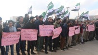 ÖZGÜR SURİYE - Azez'de YPG Karşıtı Protesto