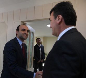 Başkan Dündar'dan MHP'ye Ziyaret