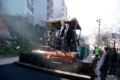 Belediye Asfalt Çalışmalarını Sürdürüyor