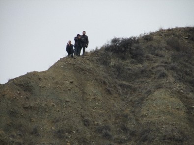 Çankırı'da Kanyonda Kalan Köpek Kurtuldu